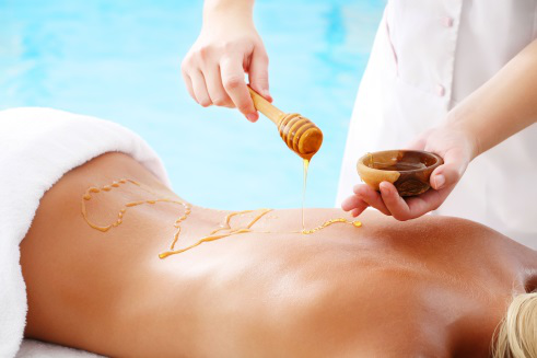 Detoxifying honey massage